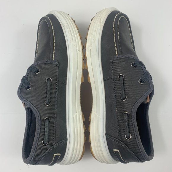 Nordstrom Noethan Grey Boys Boat Slip-On Shoes Size 13M - Picture 9 of 9